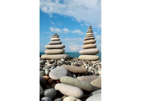 Non-woven kuvatapetti Stack of stones