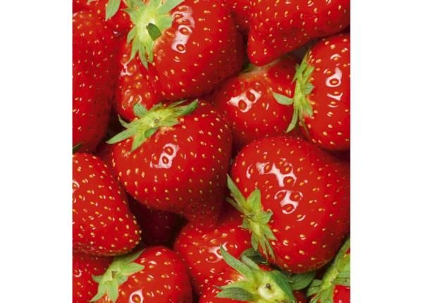 Non-woven kuvatapetti Strawberry