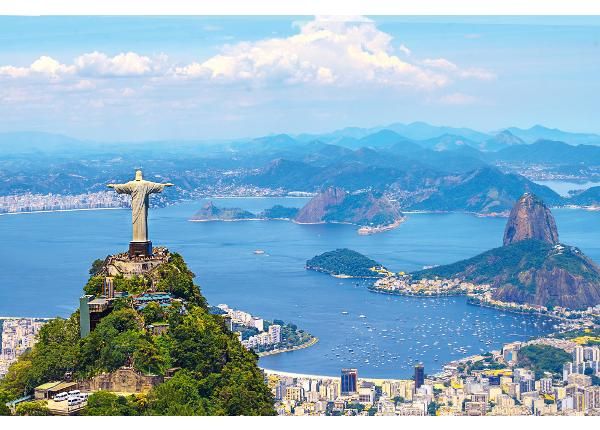 Non-woven kuvatapetti View Of Rio De Janeiro