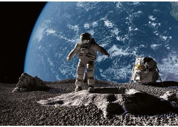 Non-woven kuvatapettiWalking Astronaut