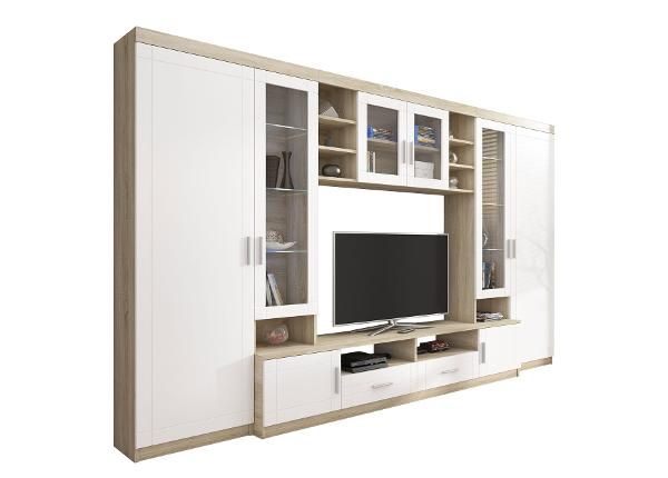 Olohuoneen kalusteryhmä 340 cm + LED valaistus