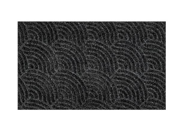 Ovimatto Dune Waves dark grey