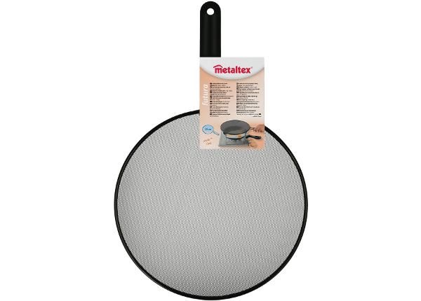 Paistinpannun roiskesuoja Futura Ø 29 cm, musta