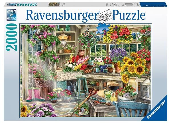 Palapeli Ravensburger Puutarhaparatiisi 2000 palaa