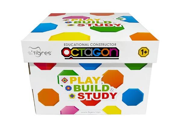 Palikkapakkaus Octagon, 88 osaa