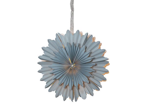 Paperitähti Crystal 50 cm, sininen