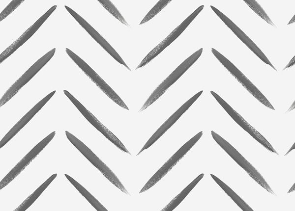 Paperitapetti Chevron Brush Marks