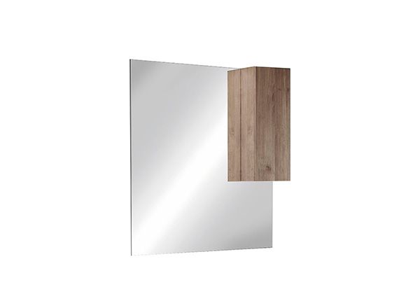 Peili LED-valaistuksella ja kaapilla Jupiter 80 cm