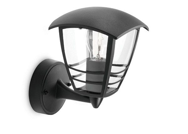 Philips Creek seinävalaisin E27 musta