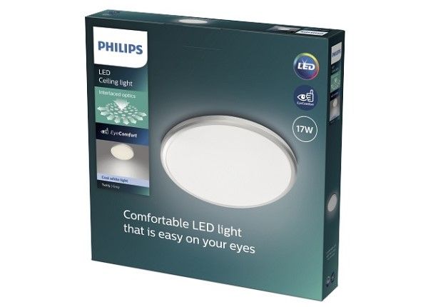 Philips Twirly kattovalaisin 17 W nikkeli