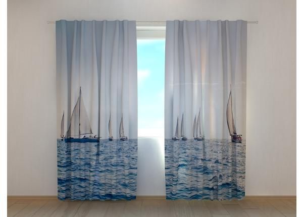 Pimennysverho Sea and Sailboats 240x220 cm
