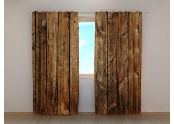 Pimennysverhot Old Wooden Planks 240x220 cm