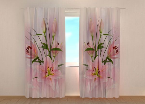 Pimennysverhot Princess Lilies 240x220 cm