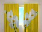Pimennysverhot White orchids 240x220 cm