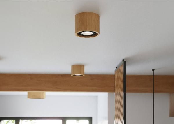 Plafondivalaisin Basic 1, luonnonpuu