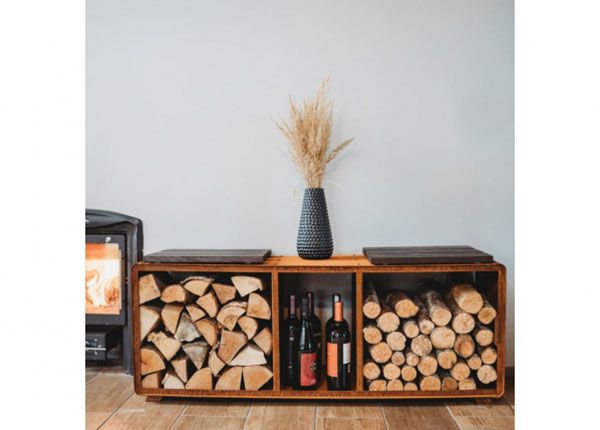 Polttopuuhylly GrillSymbol Enzo Rack-L