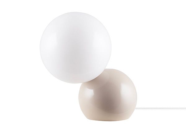Pöytä-/seinävalaisin Ripley, beige
