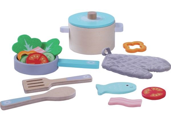 Puinen keittosetti Gerardo's Toys