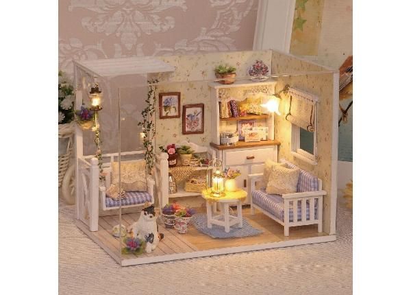 Puinen nuken huone + kalusteet DIY