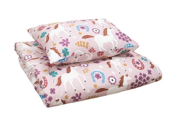 Pussilakanasetti Hevoset suuri AR-312, pussilakana 150x210 cm + tyynyliinaa 50x60 cm