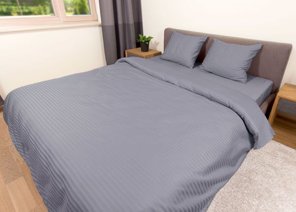 Pussilakanasetti Line Grey