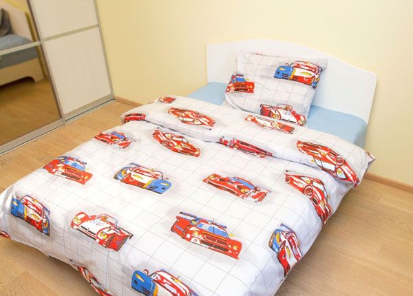 Pussilakanasetti Racing Car 150x210 cm