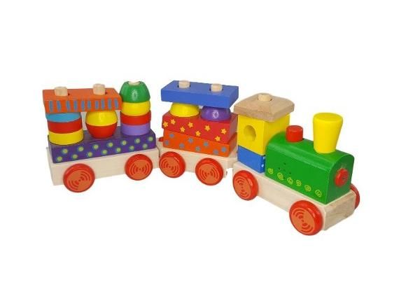 Puujuna äänitehosteilla Gerardo's Toys
