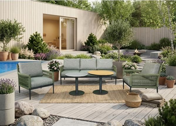 Puutarhakalusteet Porto 2