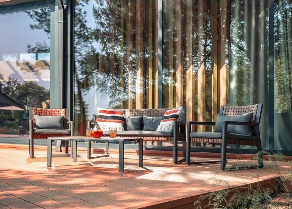 Puutarhakalustesetti Texas