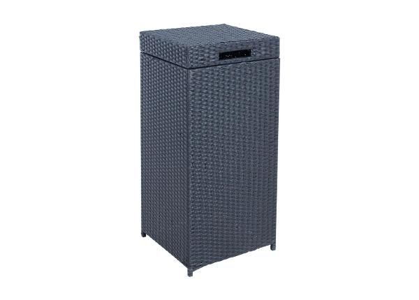 Puutarhan roskalaatikko Wicker