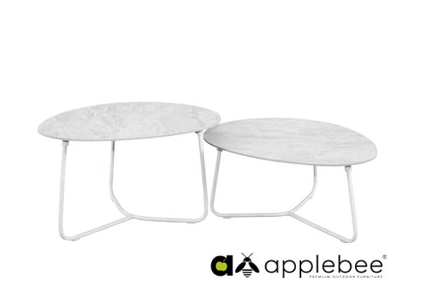 Puutarhapöytiä Pine Key, 2 kpl