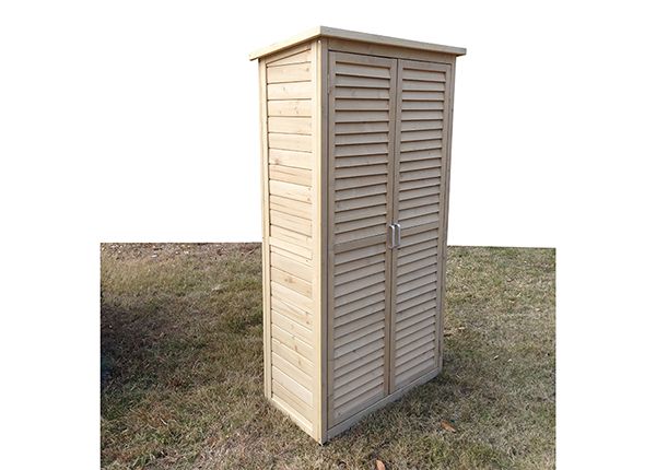 Puutarhavälinekaappi