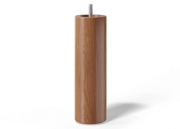 Pyöreät puujalat 18 cm, 4 kpl