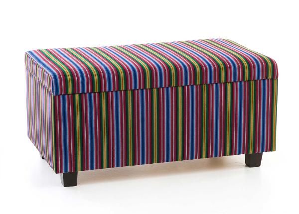 Rahi säilytystilalla kansallisväreissä