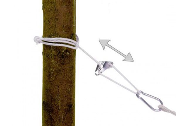 Riippumaton kiinnitys Smartrope, valkoinen