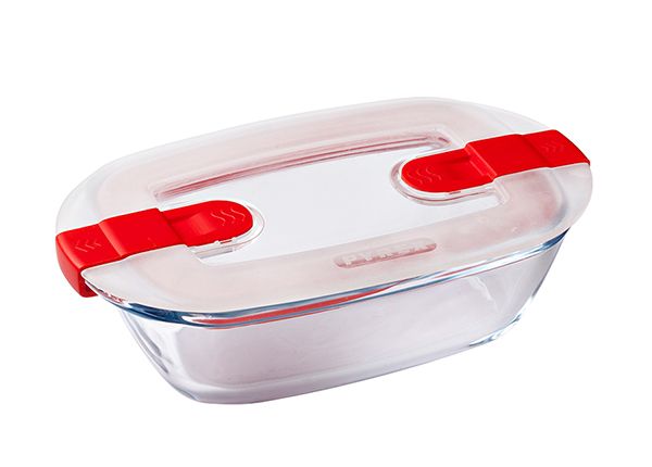 Ruoansäilytsrasia / uunivuoka PYREX COOK & HEAT