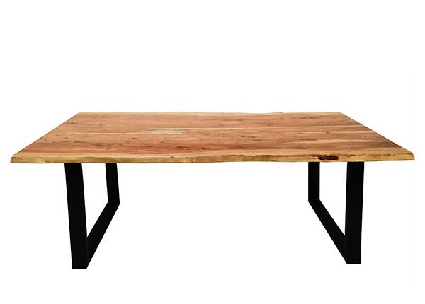 Ruokapöytä 100x200 cm, luonnonvärinen