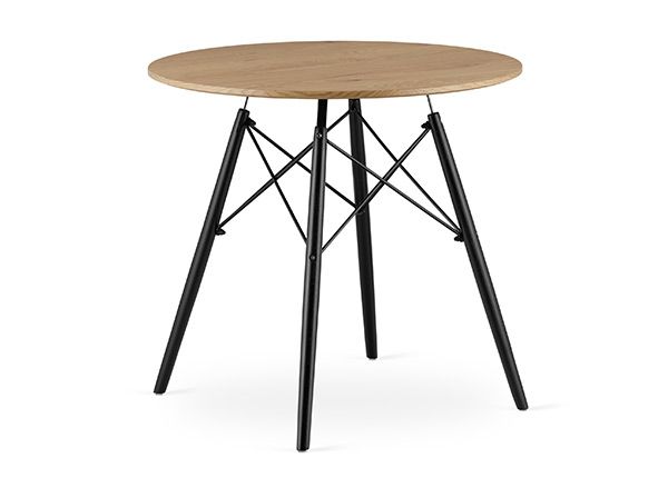 Ruokapöytä Todi Ø 80 cm, hunaja tammi