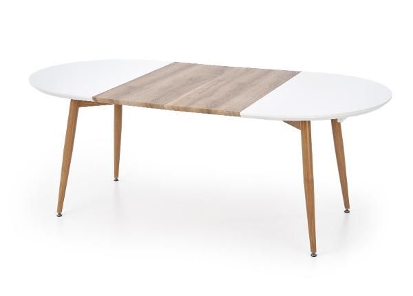 Säädettävä ruokapöytä Edward 100x120/200 cm