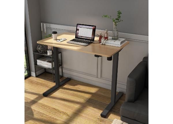 Säädettävä työpöytä Ergo Optimal 140x70 cm, 1-moottori