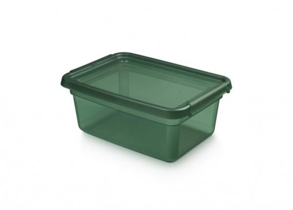 Säilytyslaatikko BaseStore 12,5 L, 28x38xh16 cm vihreä