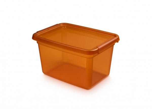 Säilytyslaatikko BaseStore 15 L, 28x38xh22,5 cm oranssi