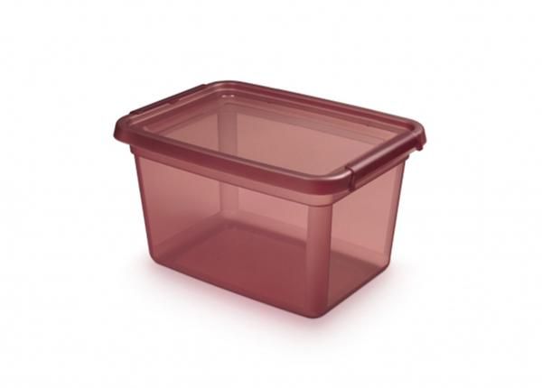 Säilytyslaatikko BaseStore 15 L, 28x38xh22,5 cm roosa
