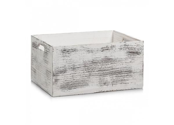 Säilytyslaatikko Rustic white