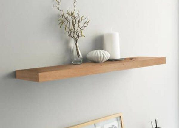 Seinähylly Shelvy, artisan tammi 80 cm