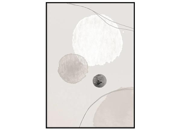 Seinäjuliste Beige kuva II