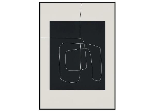 Seinäjuliste Minimalistinen viiva II