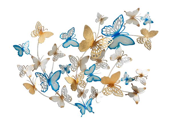 Seinäkoriste Butterflies 132x95,5 cm