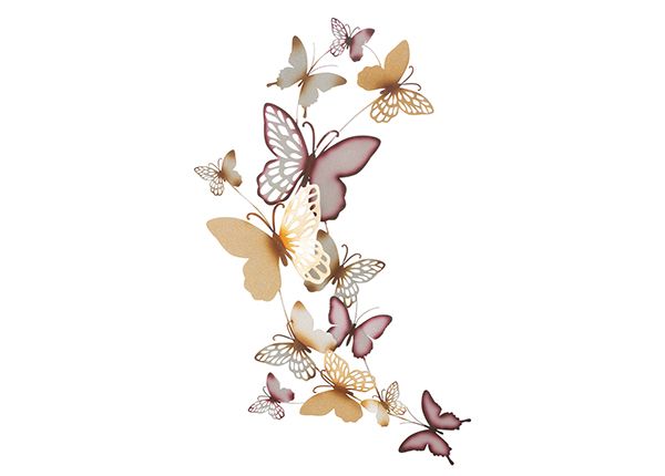 Seinäkoriste Butterflies 59,5x111,5 cm