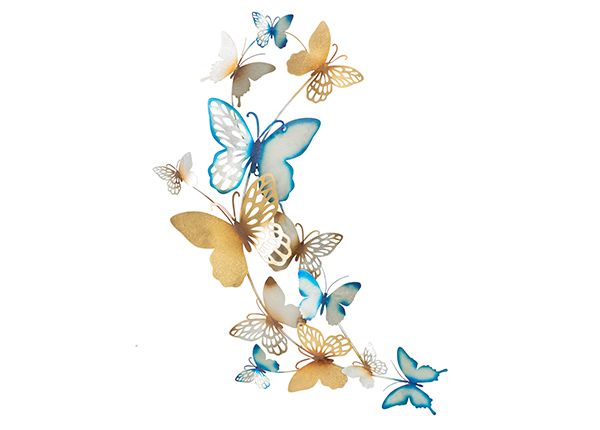 Seinäkoriste Butterflies 59,5x111,5 cm
